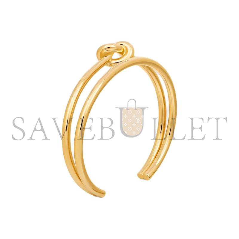 Ce1i*e KNOT DOUBLE CUFF 461FV6BRA.35OR